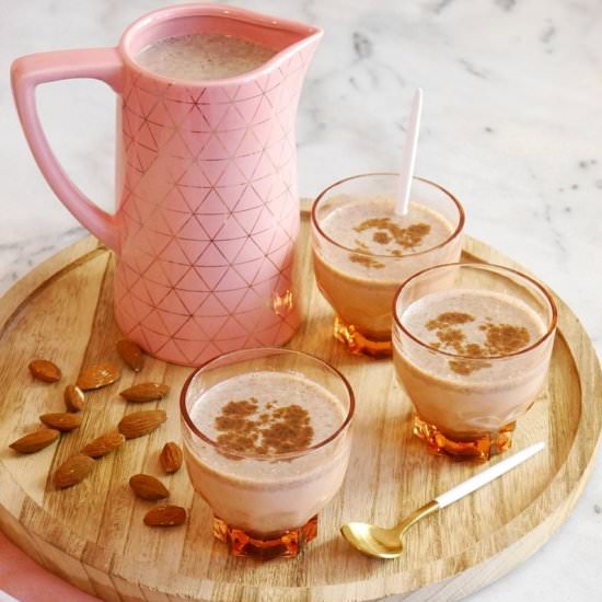 Easy Mexican Almond Horchata - Recipe photo by BirdsParty