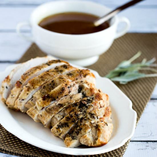 Instant Pot or CrockPot Turkey - Recipe photo by kalynskitchen