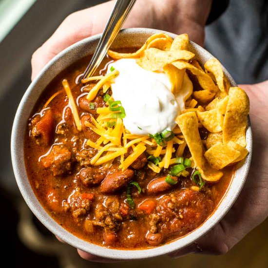 Instant Pot All American Chili - Recipe photo by InquiringChef