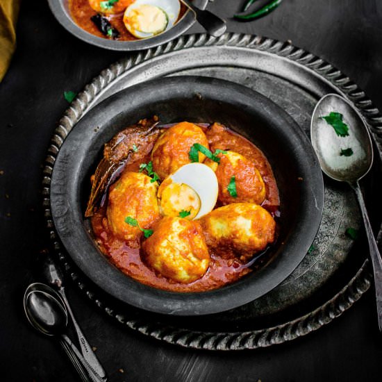 Dim er Kosha – Indian Egg masala - Recipe photo by Gastronomic Bong