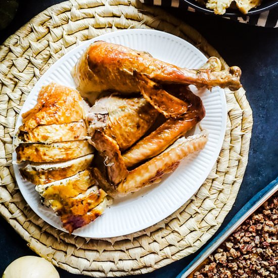 Herb Butter Roasted Turkey - Recipe photo by erhardtseat