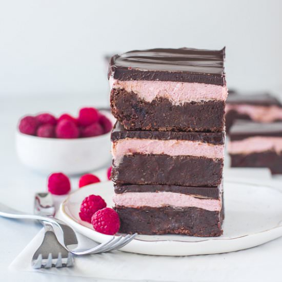 Raspberry Brownies - Recipe photo by theitsybitsykitchen