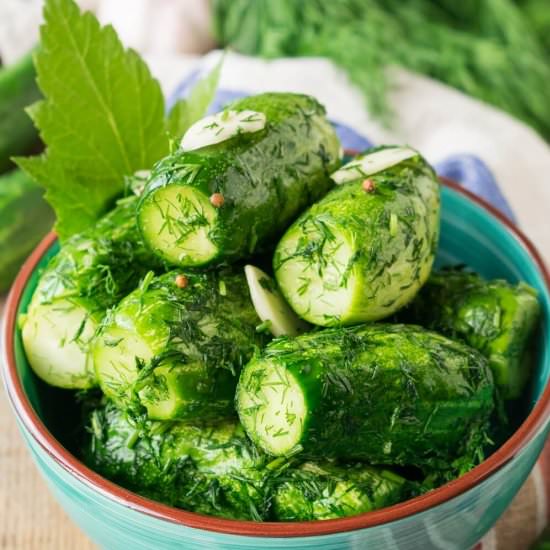 Lightly Salted Pickled Cucumber - Recipe photo by niftyrecipe