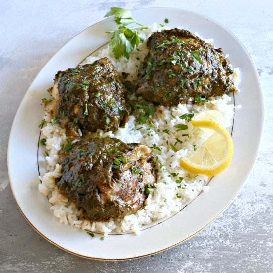 Moroccan Chicken Charmoula - Recipe photo by Hungry Couple