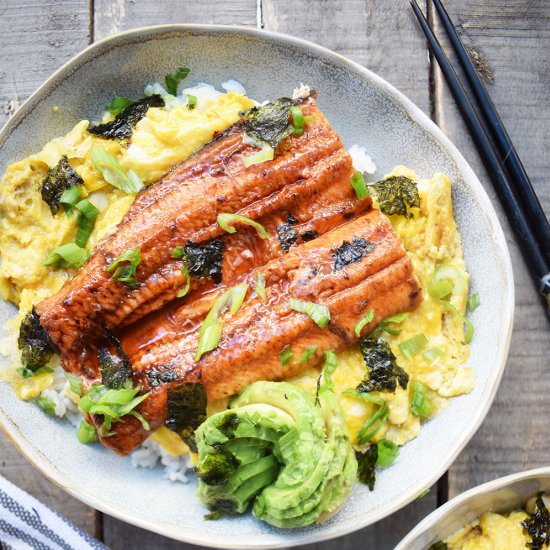 Unagi Don - Recipe photo by cherryonmysundae