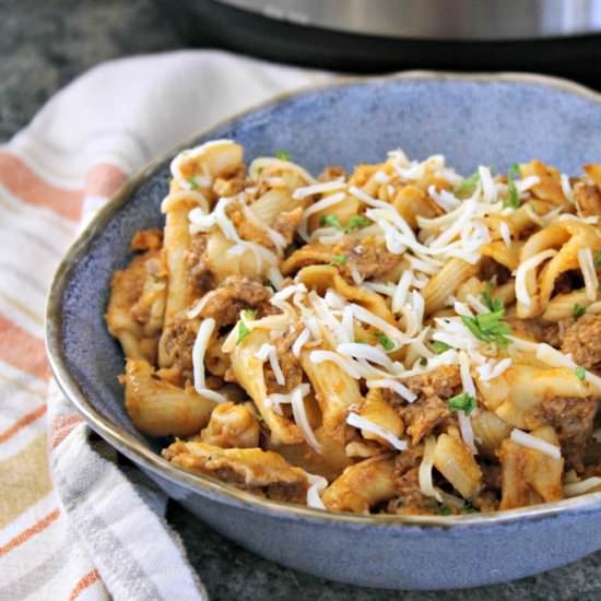 Instant Pot Lazy Lasagna - Recipe photo by saraborgstede