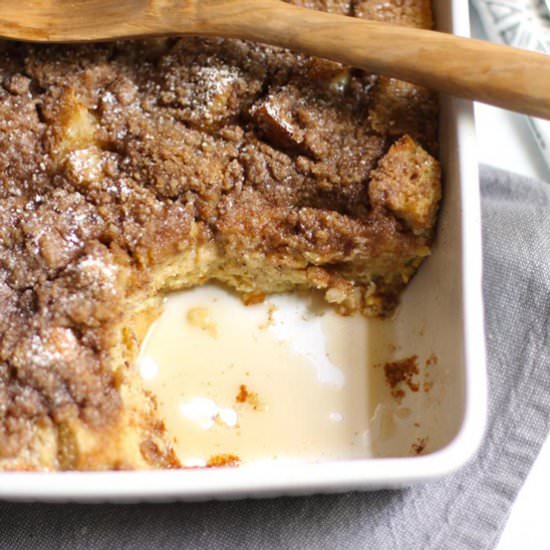 Overnight French Toast Casserole - Recipe photo by suebeehomemaker