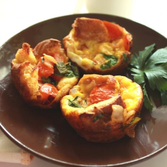 Healthy Breakfast Egg Muffins - Recipe photo by mercmarket