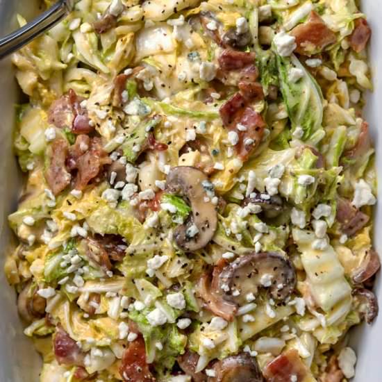 Wilted Cabbage Salad - Recipe photo by keviniscooking