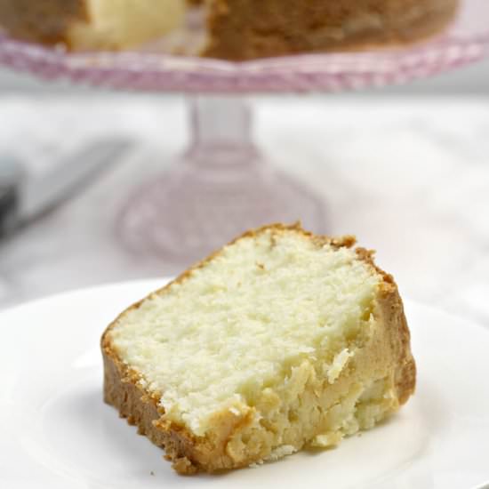 Cream Cheese Pound Cake - Recipe photo by southern food and fun