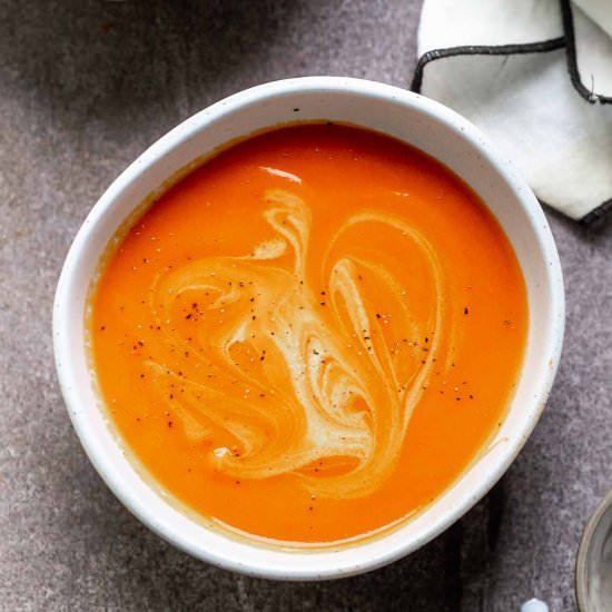 Creamy Tomato Soup - Recipe photo by cookingforkeeps