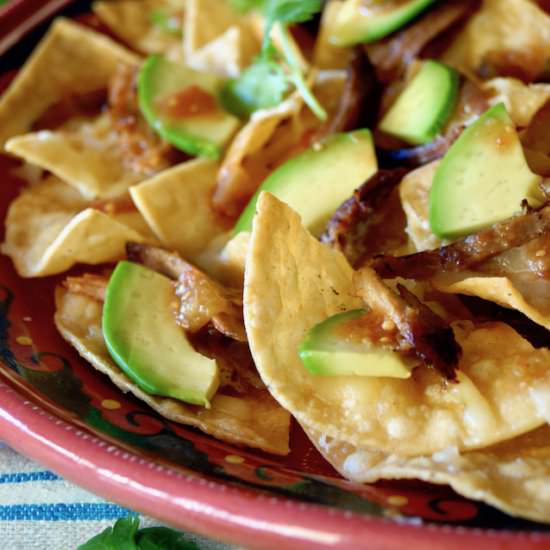 Spiced Pulled Pork Nachos - Recipe photo by cookingontheweekends