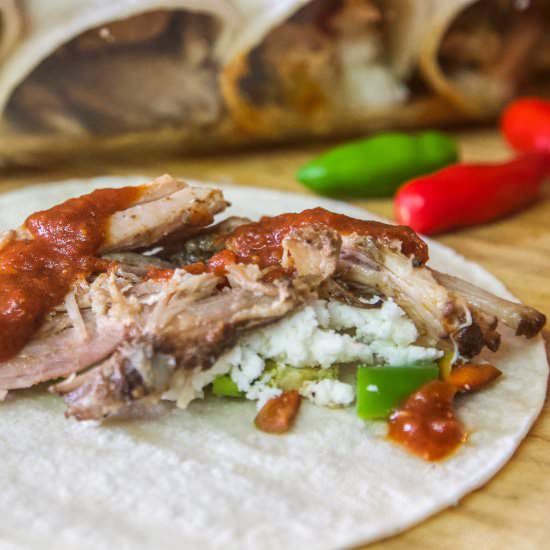 Pulled Pork Enchiladas - Recipe photo by HIldaskitchenblog