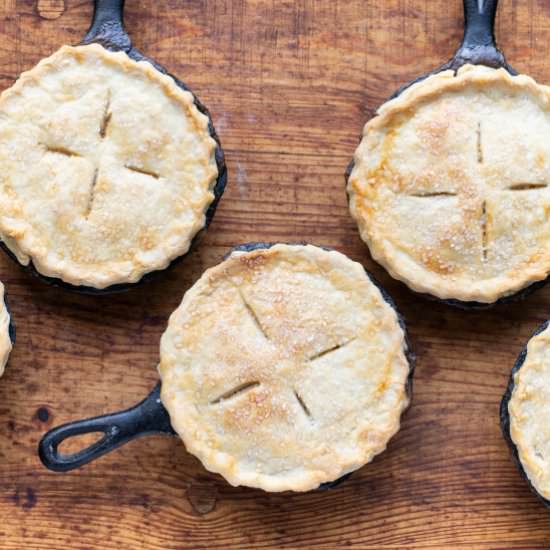 Mini Chai-Spiced Pear Pies - Recipe photo by homesweetfarmhome