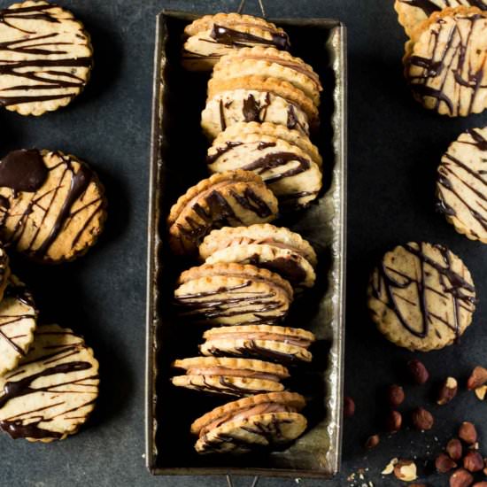 Hazelnut Cookies with Nutella - Recipe photo by Blondie-ish at kitchen