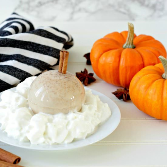 Edible Pumpkin Spice Latte - Recipe photo by squirrelsofafeather