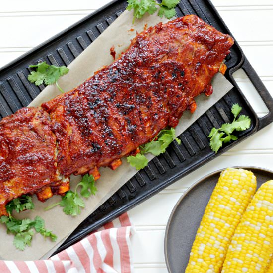 Instant Pot Korean BBQ Ribs - Recipe photo by squirrelsofafeather