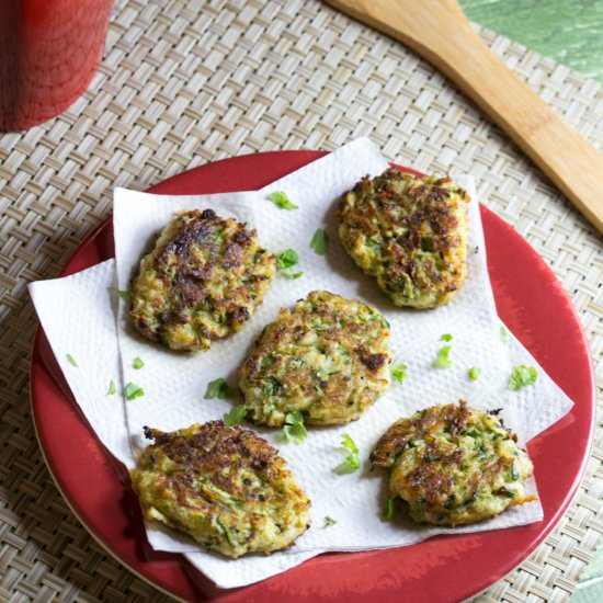 Coconut Zucchini Fritters - Recipe photo by littlebitrecipes