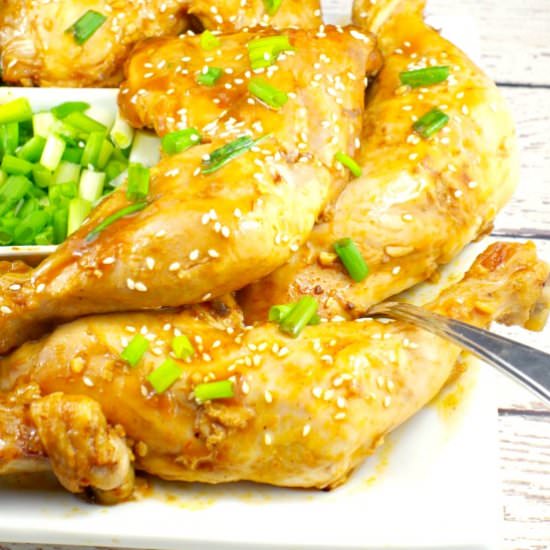 Easy Baked Hoisin Chicken - Recipe photo by Food Meanderings