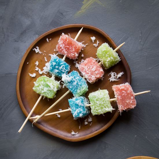 Bite-size steamed cassava cake - Recipe photo by WhatToCookToday