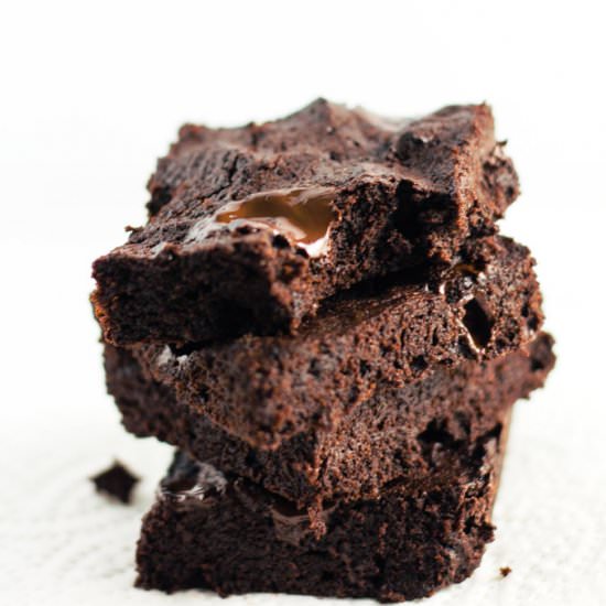 The Best GF & Sugar Free Brownie - Recipe photo by addsomeveg
