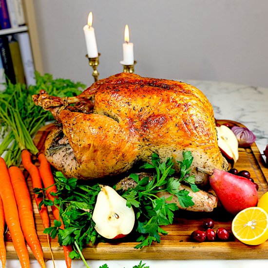 Roast Turkey - Recipe photo by SipsNibblesBites