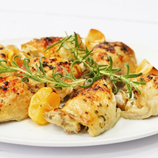 Tuscan Lemon Chicken - Recipe photo by Searchingforspice