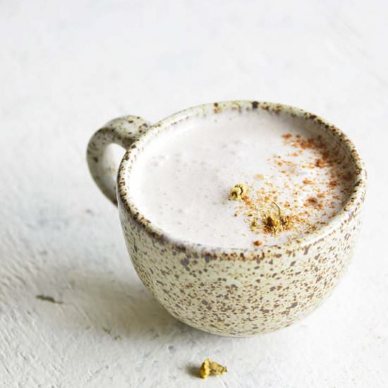 Spiced Chamomile Tea Latte - Recipe photo by AnEdibleMosaic