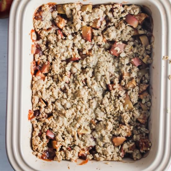 Easy Gluten-Free Apple Crisp - Recipe photo by TheSassyRD