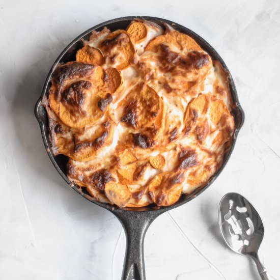 Sweet Potato au Gratin - Recipe photo by atasteofwellbeing