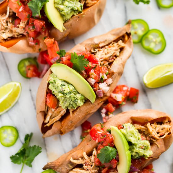 Instant Pot Salsa Chicken - Recipe photo by Get Inspired Everyday