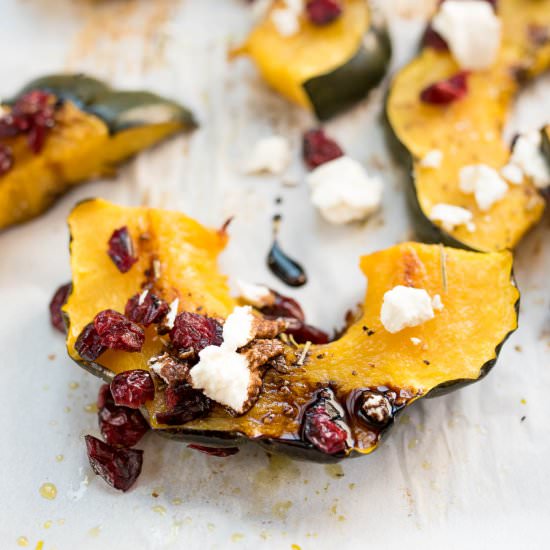 Roasted Acorn Squash - Recipe photo by nutritiouseats