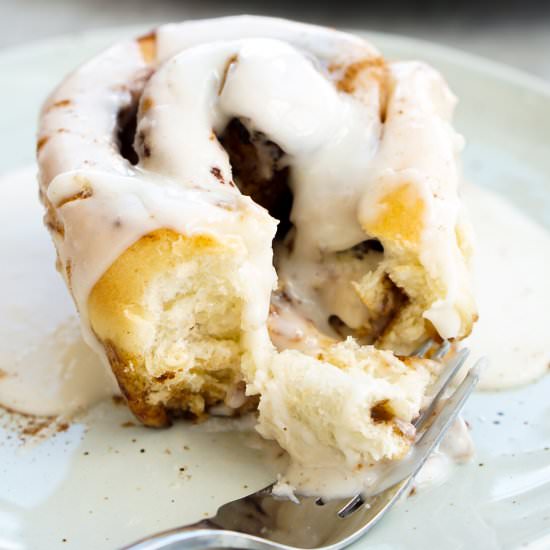 Maple Cinnamon Rolls - Recipe photo by whoneedssalad