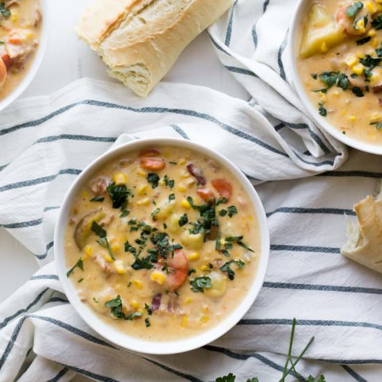 Autumn Chowder - Recipe photo by coffeeandcrumbs