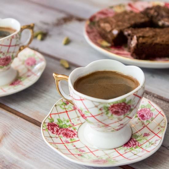 Turkish Coffee - Recipe photo by HIldaskitchenblog