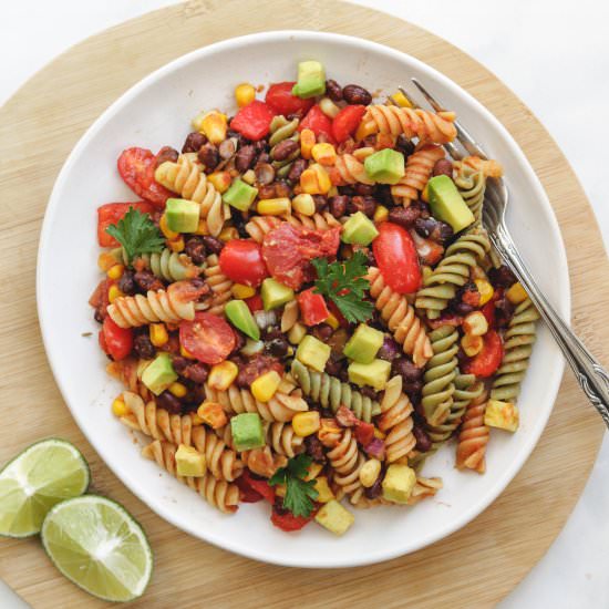 Mexican Taco Pasta - Recipe photo by okonomi kitchen