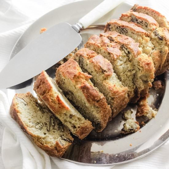 Easy Banana Pecan Bread - Recipe photo by DineLikeShay