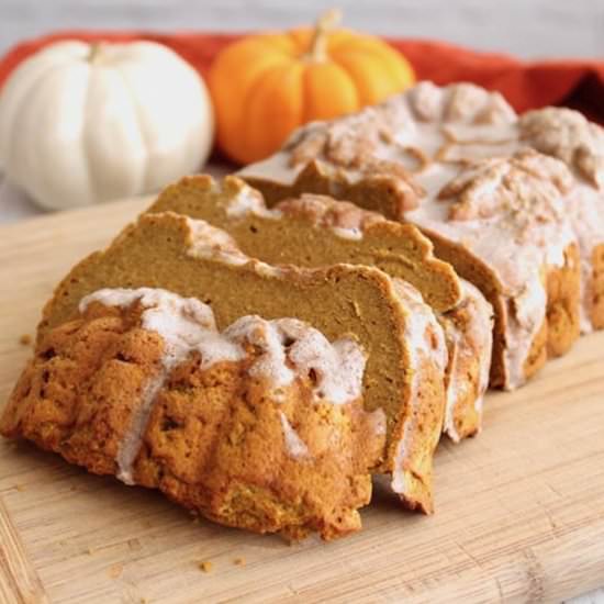 Healthy Spiced Paleo Pumpkin Bread - Recipe photo by Healy Eats Real