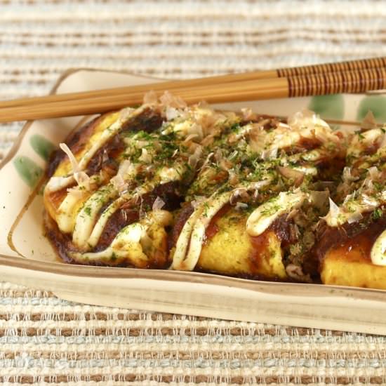 Tonpeiyaki (QUICK Okonomiyaki) - Recipe photo by ochikeron