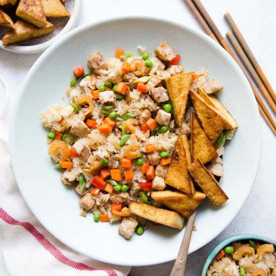 Chinese Sticky Rice with Taro - Recipe photo by healthynibblesandbits