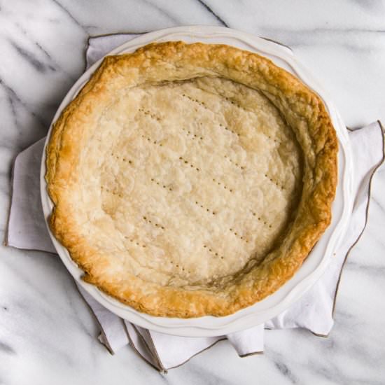 flaky pie crust - Recipe photo by Amy in the Kitchen