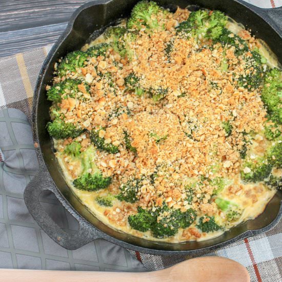 Easy Cheesy Broccoli Casserole - Recipe photo by Cheesecurdinparadise