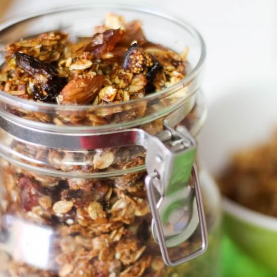 Homemade Granola - Recipe photo by HIldaskitchenblog