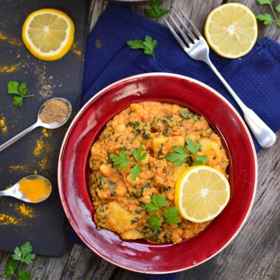 Potato and Turmeric Curry - Recipe photo by TopFoodFacts