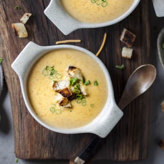 Beer Cheese Soup Wisconsin Style - Recipe photo by Craft Beering