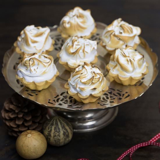 Fruit Mince Tart with Meringue Reci - Recipe photo by High Tea Society