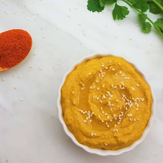 Spicy Carrot Dip - Recipe photo by Flavours Treat