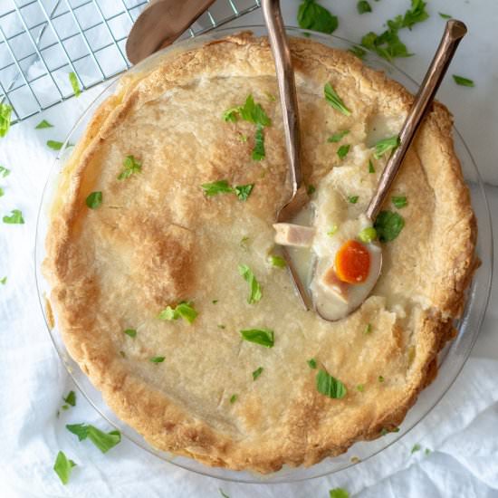 Gluten-Free Turkey Pot Pie - Recipe photo by gluten-free palate