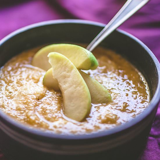 Apple and Butternut Squash Soup - Recipe photo by insolenceandwine