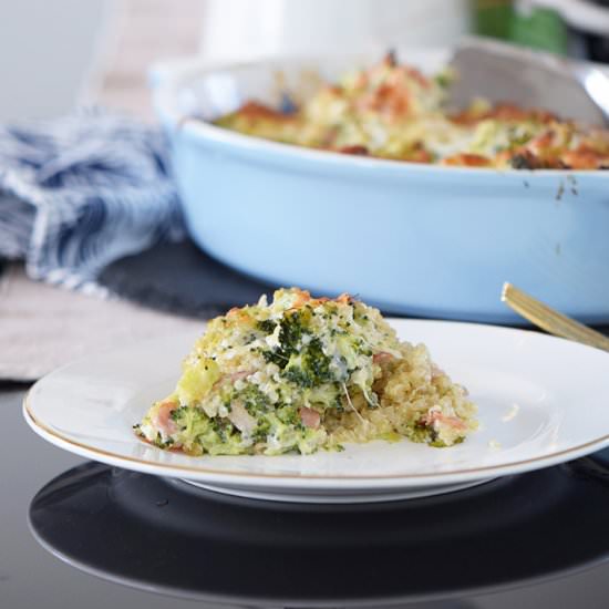Quinoa and Broccoli Casserole - Recipe photo by craftcooklove